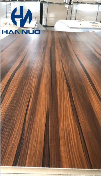 Melamine Paper Faced Plywood Wood Grain
